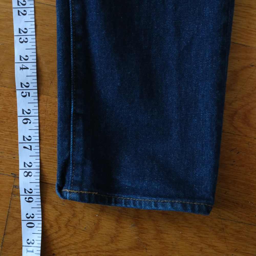 J.Crew 484 Slim Fit Jeans Dark Indigo Blue Denim Fits 32x29 Casual Classic - Picture 6 of 9